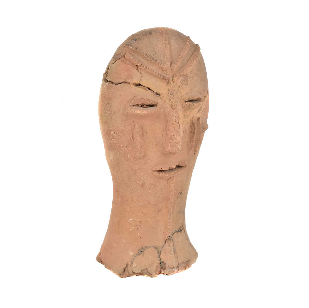 Bura Terracotta Funerary Head Burkina Faso