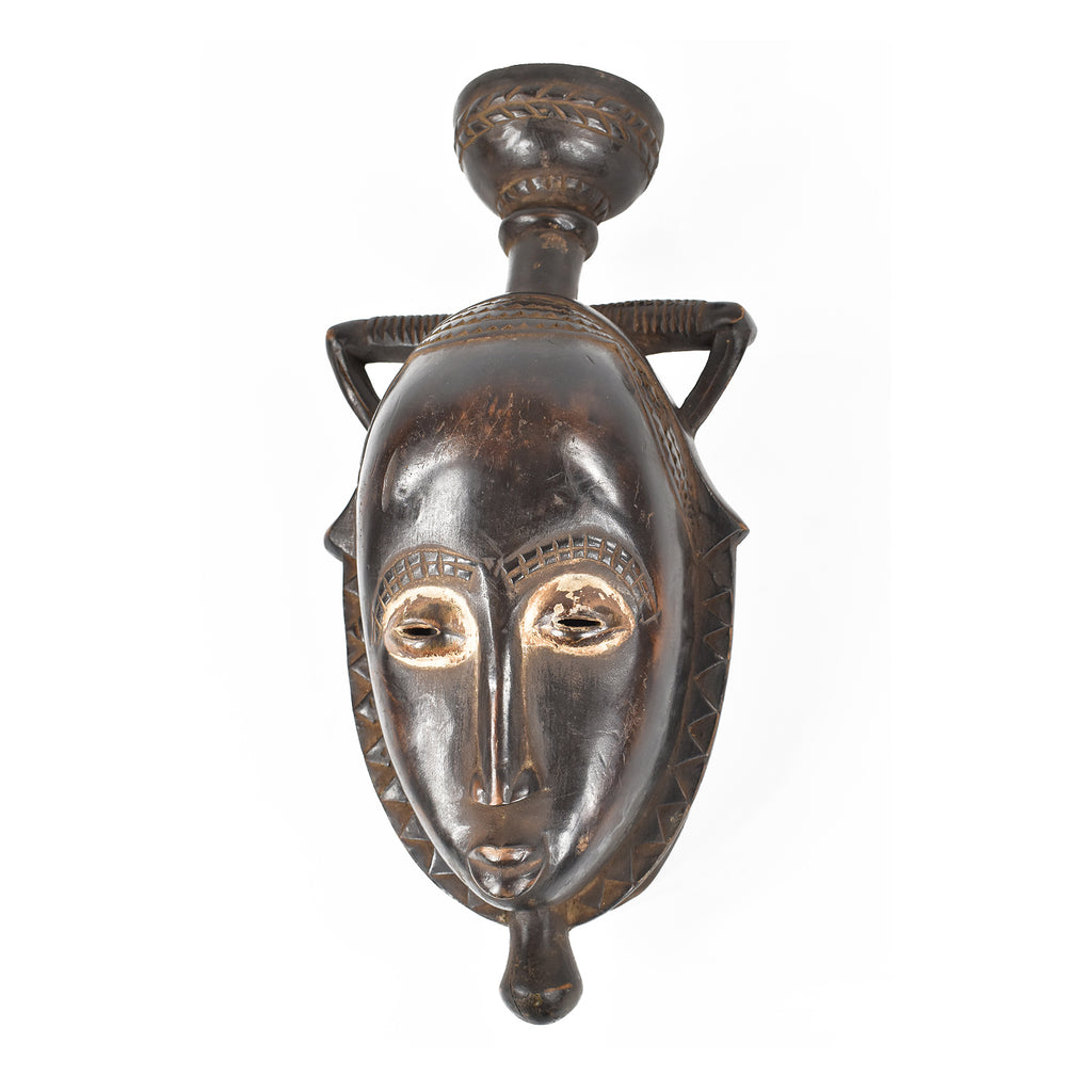 Yaure Baule Portrait Mask Cote d'Ivoire