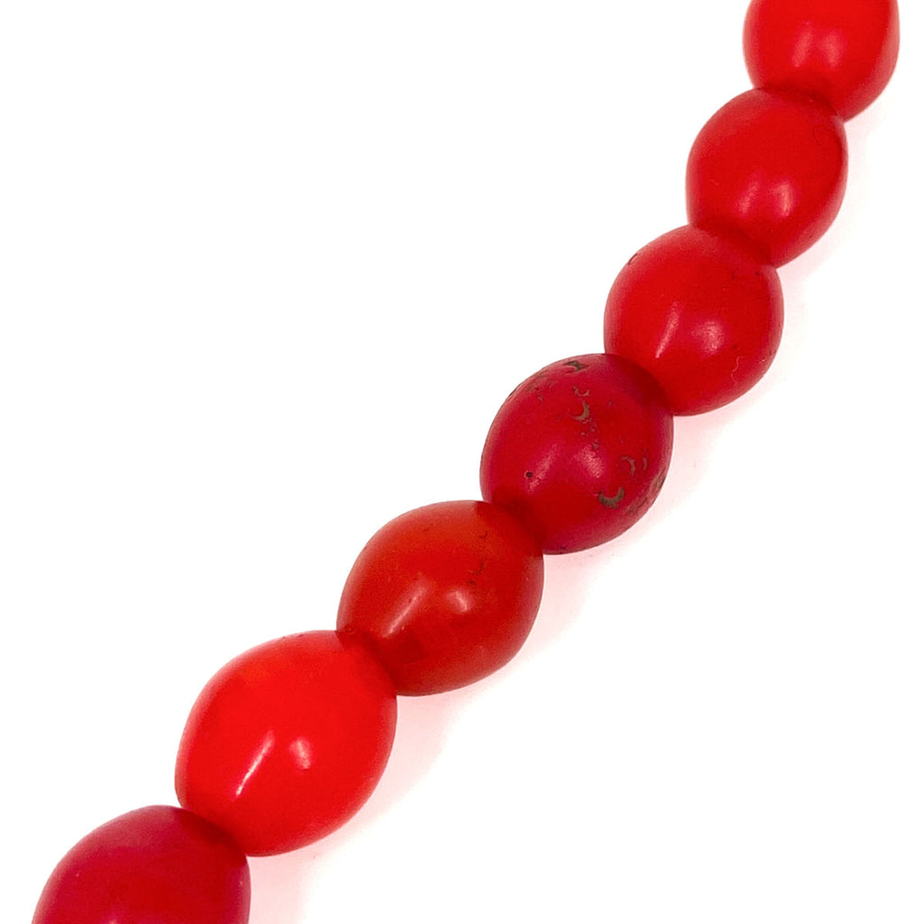 Red Pigeon Egg Trade Beads