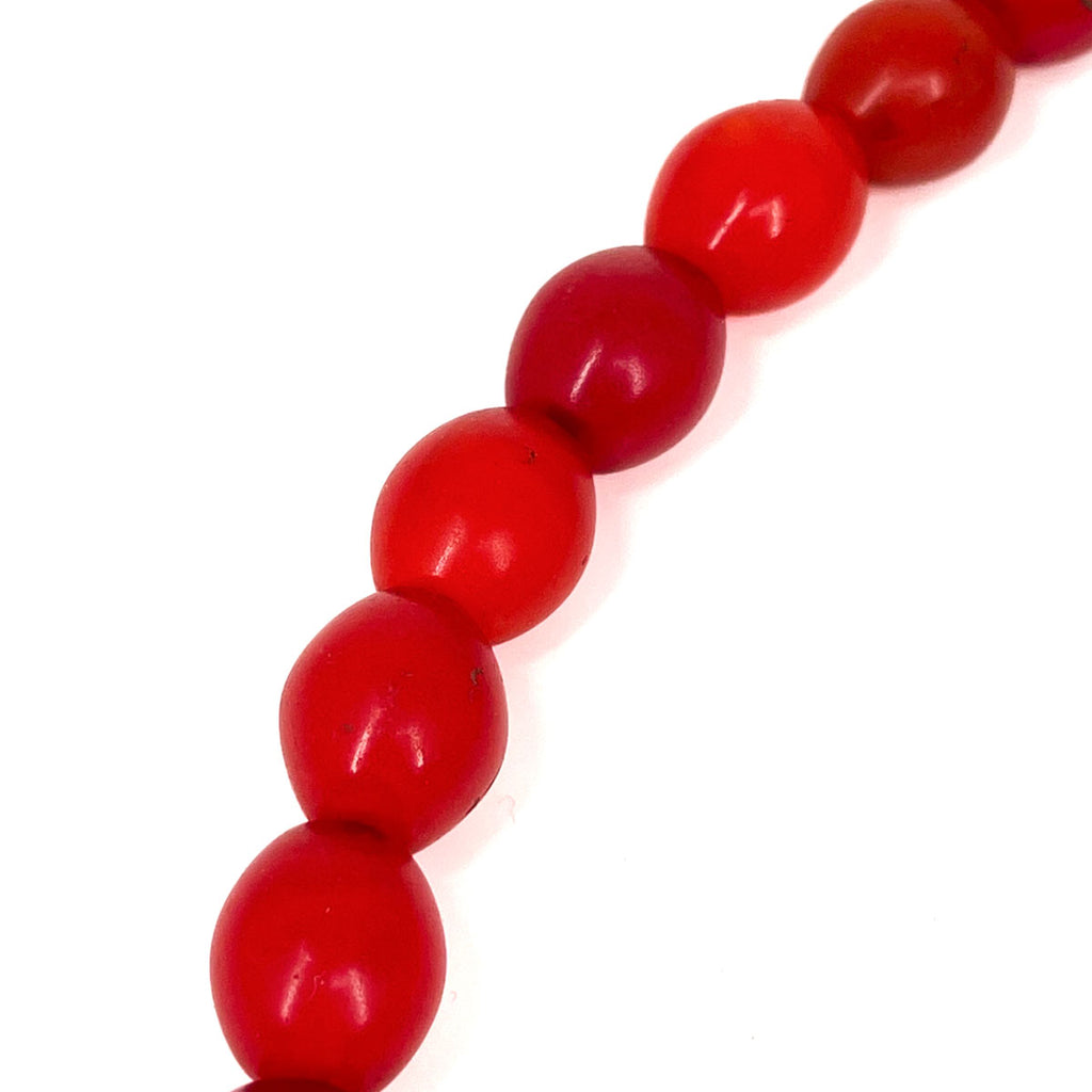 Red Pigeon Egg Trade Beads