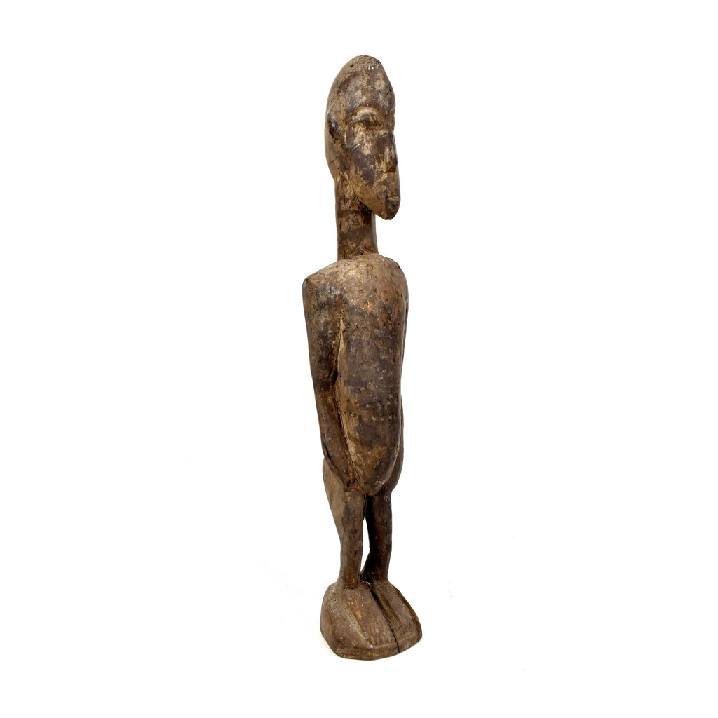 Lobi Standing Wood Figure Burkina Faso