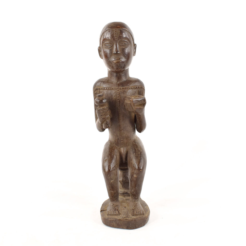 Tabwa Seated Male Figure Congo