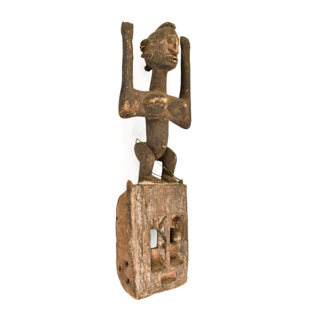 Dogon Satimbe Mask with Female Figure Mali