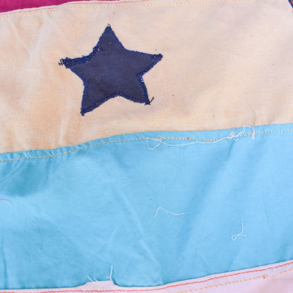 Asafo Flag Frankaa with Appliqué Ghana 62x36 Inch