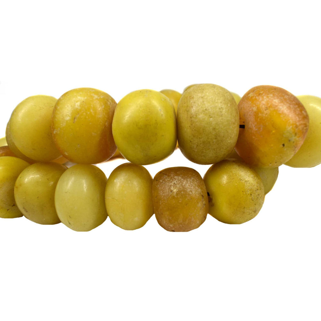 Yellow Phenolic Resin Beads Morocco 32 Inch