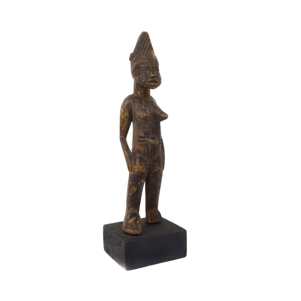 Yoruba Ibeji Female Miniature Figure 9.5 Inch Nigeria