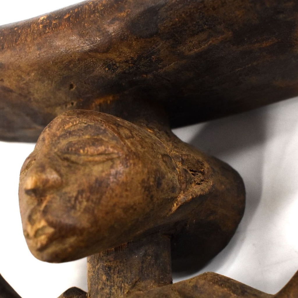 Luba Figural Miniature Headrest Congo