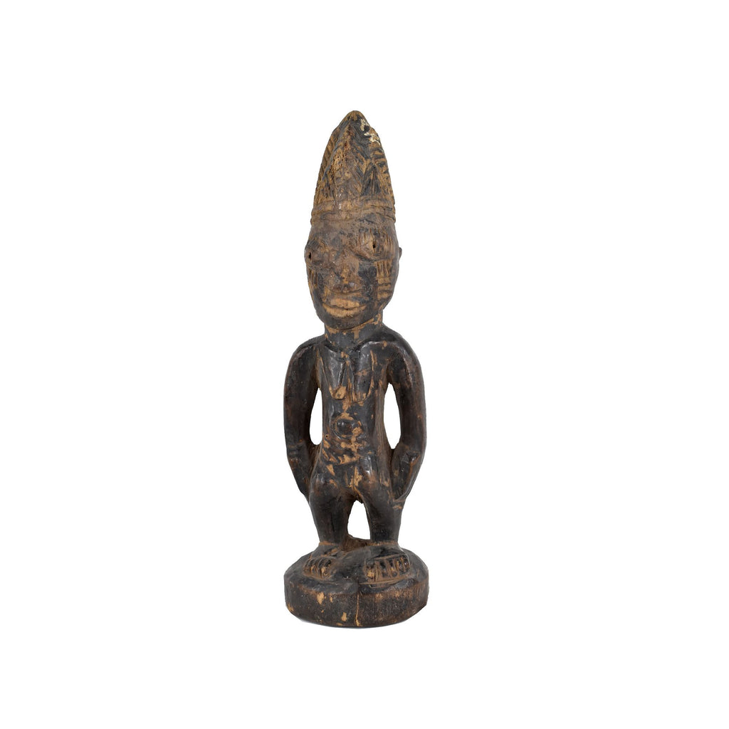 Yoruba Ibeji Female Miniature Figure 10 Inch Nigeria