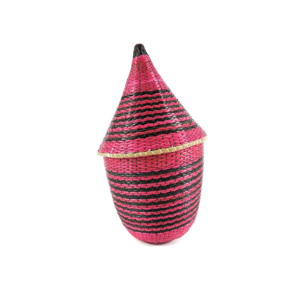 Tutsi Pink Basket 7.25 Inch Rwanda