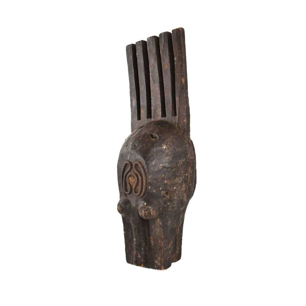 Baule Portrait Mask Cote d'Ivoire