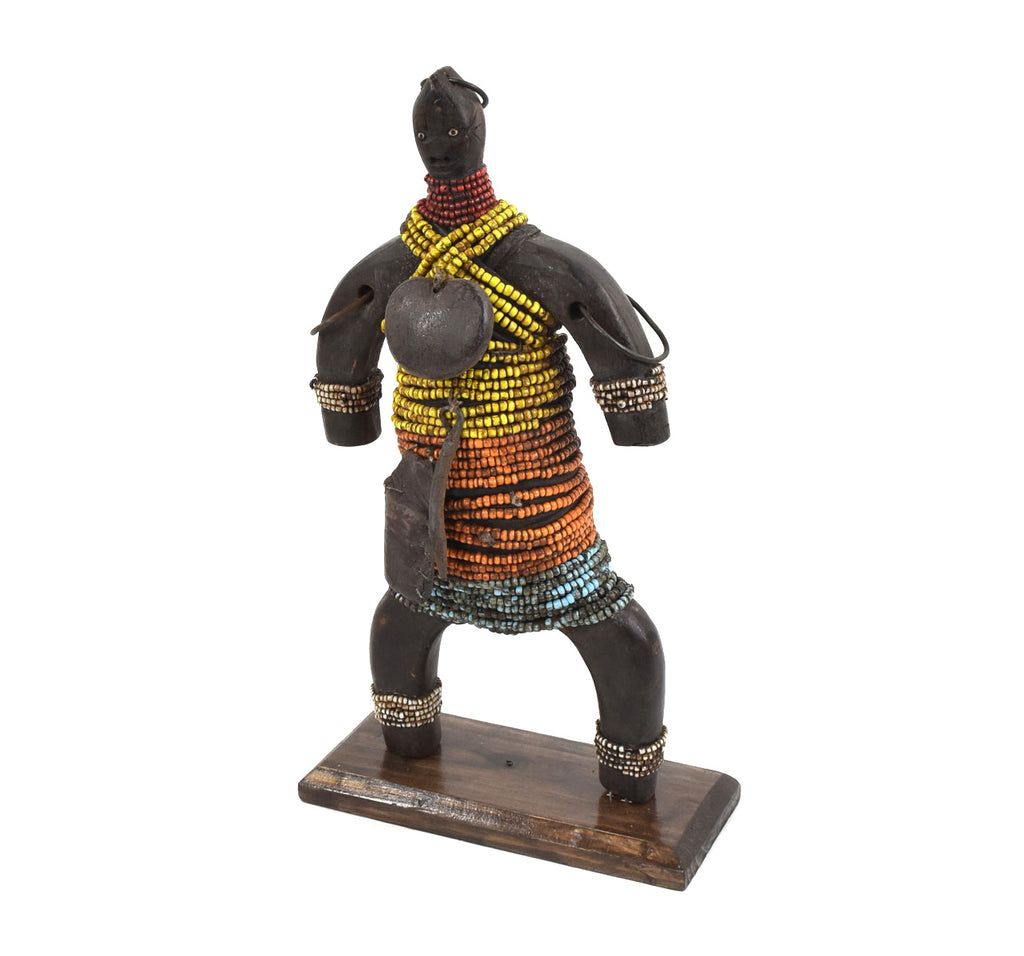 Namchi Namji Beaded Fertility Doll Cameroon