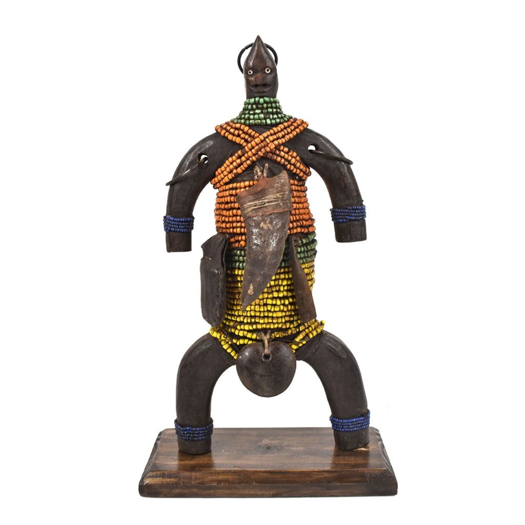 Namchi Namji Beaded Fertility Doll Cameroon