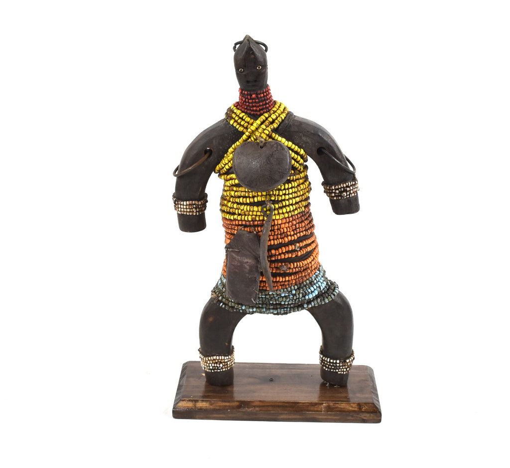 Namchi Namji Beaded Fertility Doll Cameroon