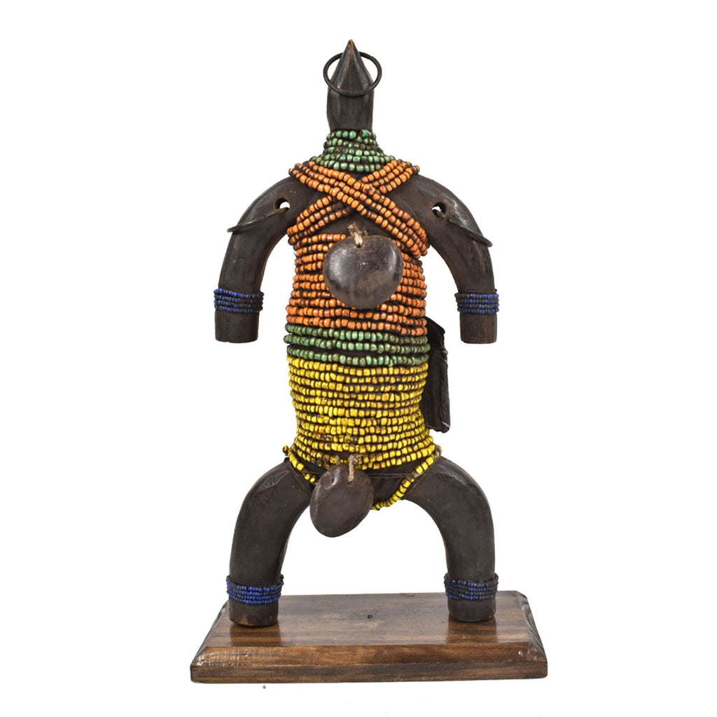 Namchi Namji Beaded Fertility Doll Cameroon