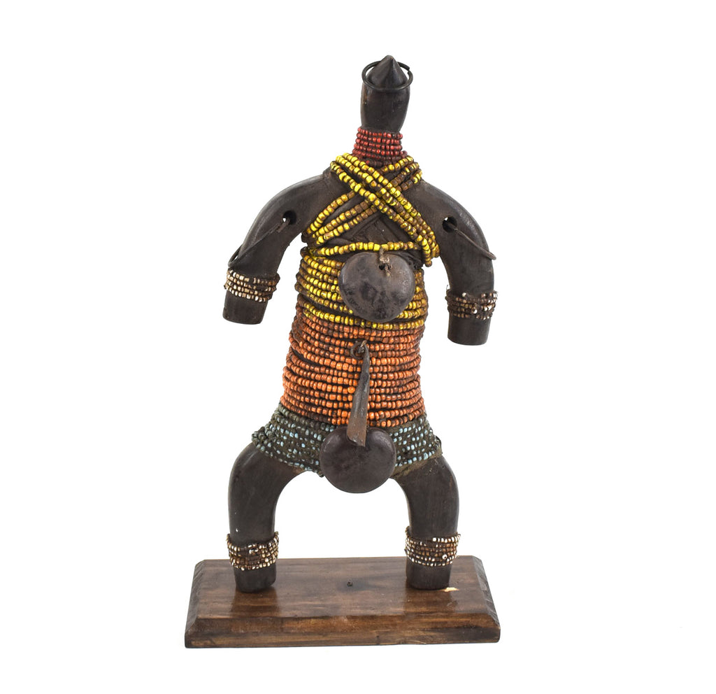 Namchi Namji Beaded Fertility Doll Cameroon