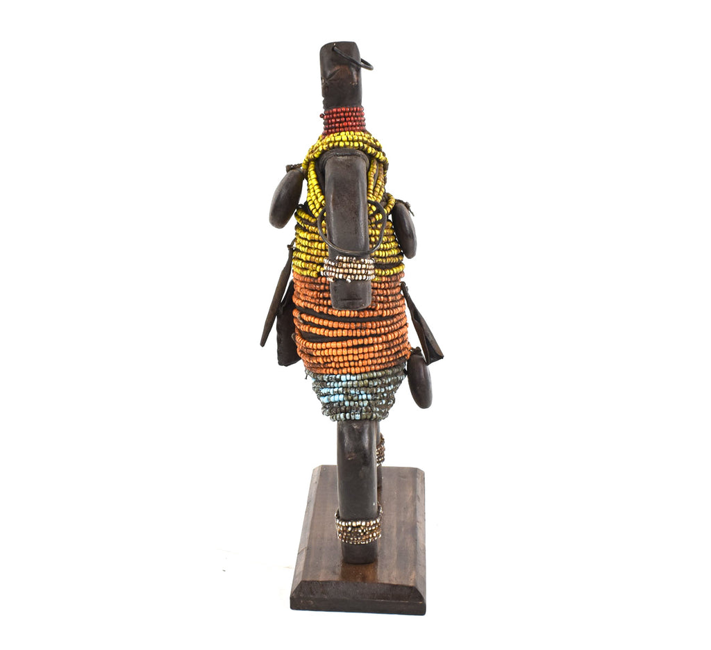 Namchi Namji Beaded Fertility Doll Cameroon