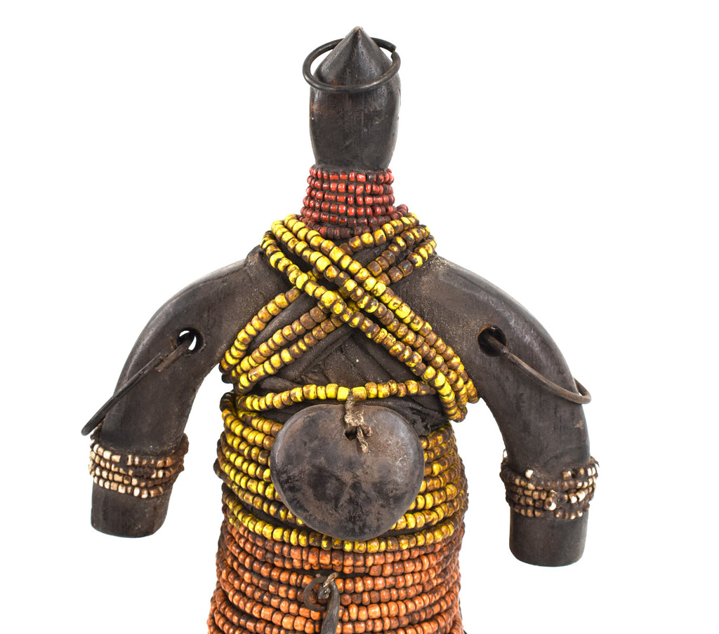 Namchi Namji Beaded Fertility Doll Cameroon