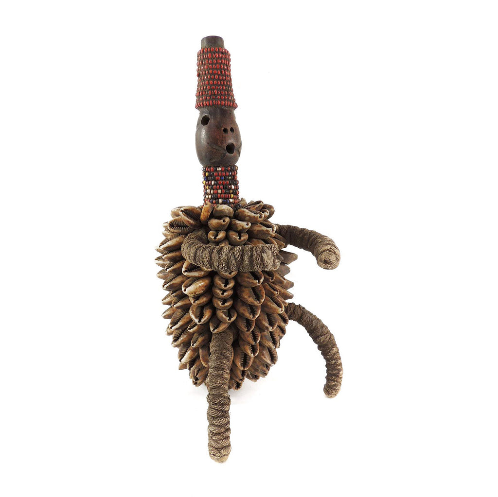 Namchi Namji Cowrie Shell Fertility Doll Cameroon