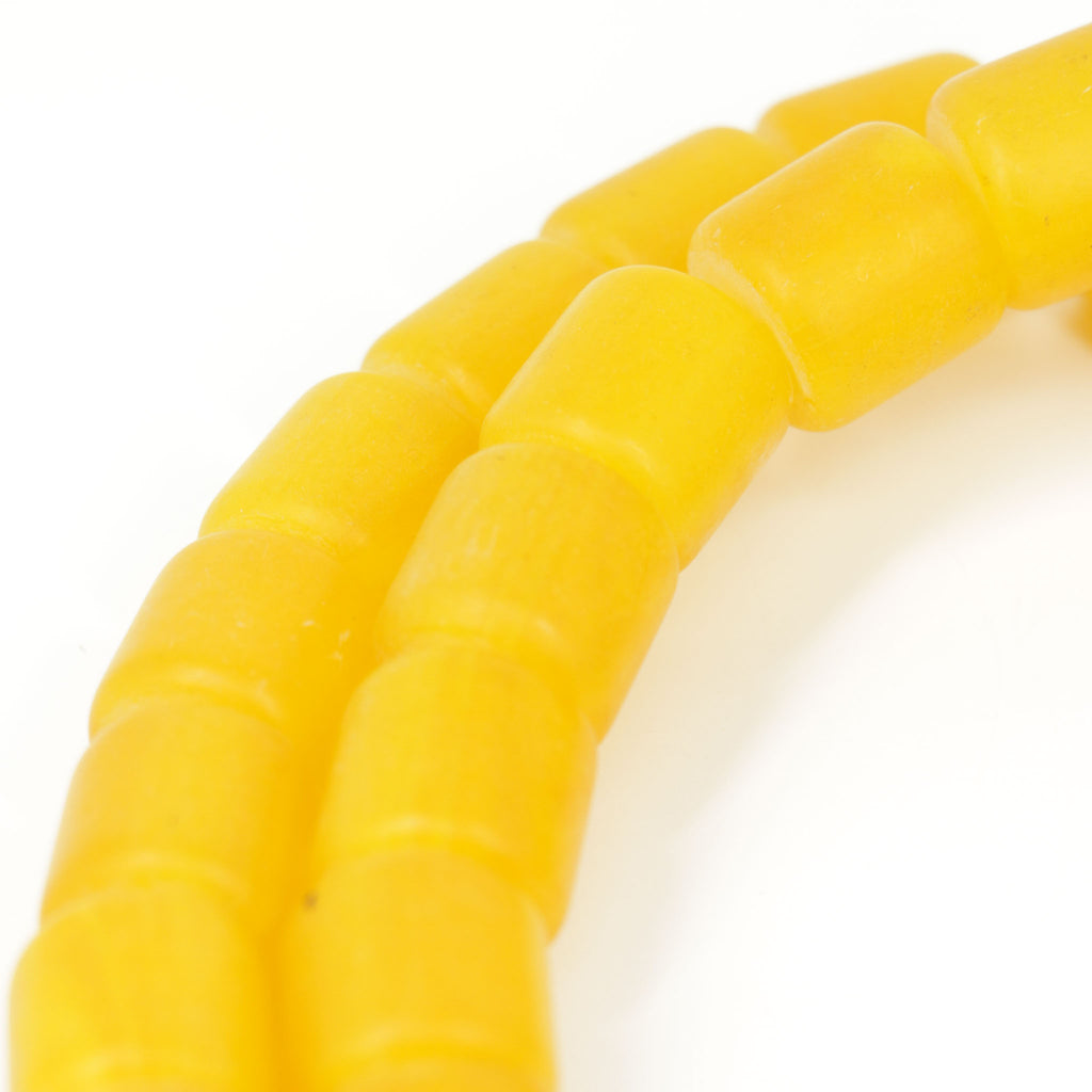 Yellow Phenolic Resin Trade Beads Jk Brown Collection