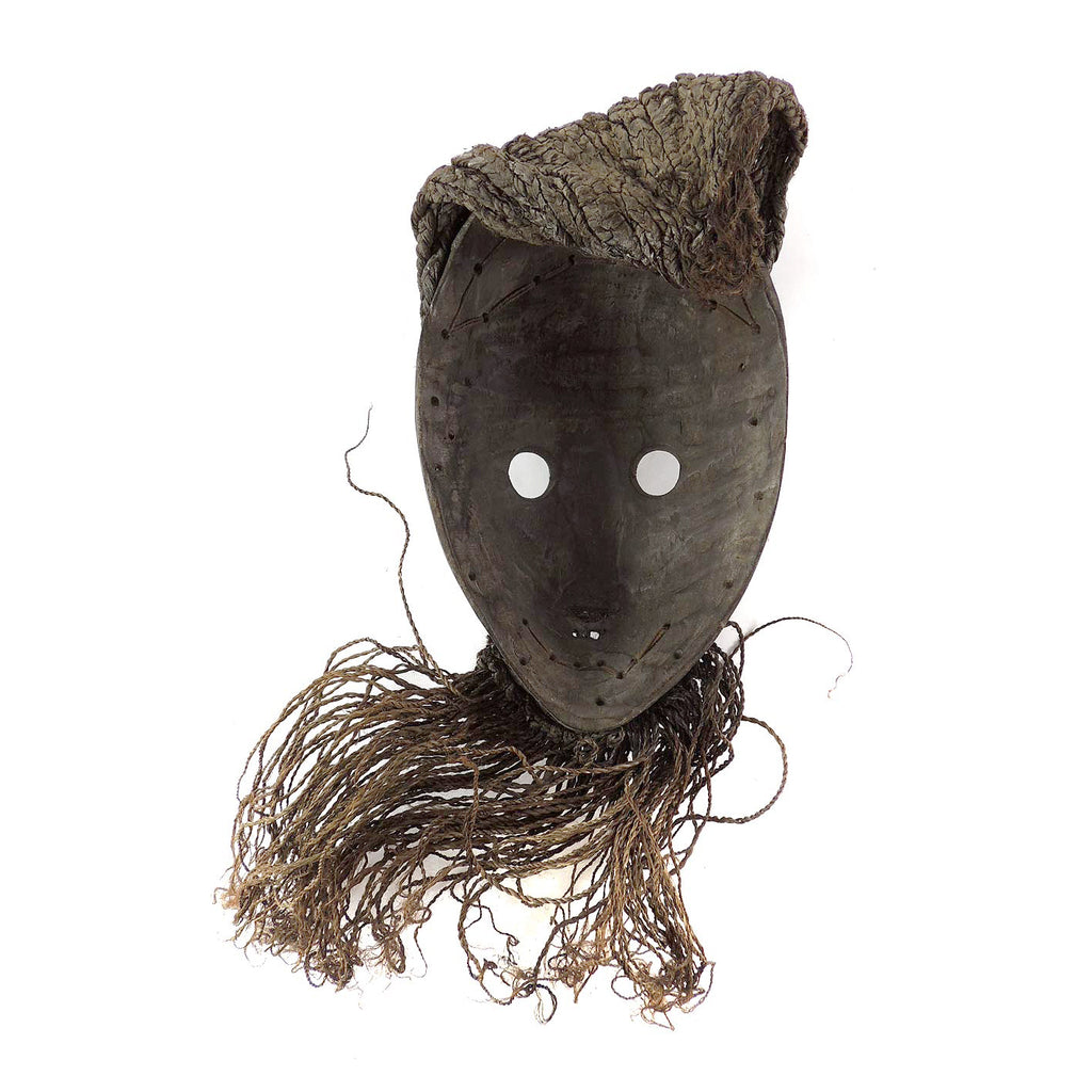 Dan Deangle Mask with Raffia Liberia