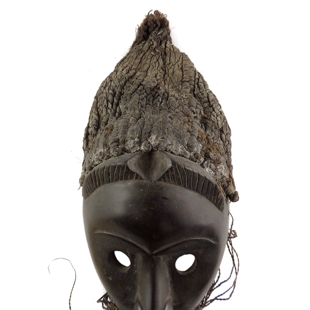 Dan Deangle Mask with Raffia Liberia