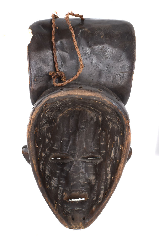 Chokwe Mask Mwana Pwo with Headdress Angola