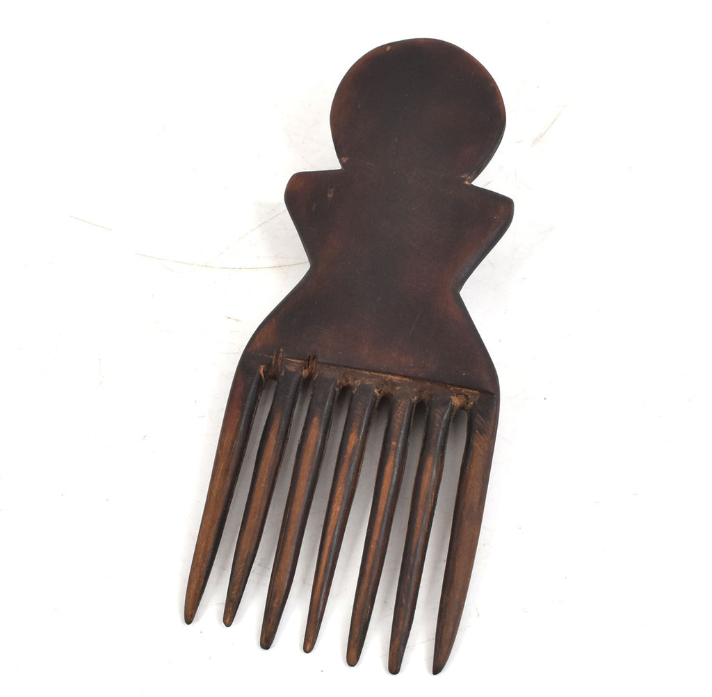 Songye Kifwebe Figural Comb Congo