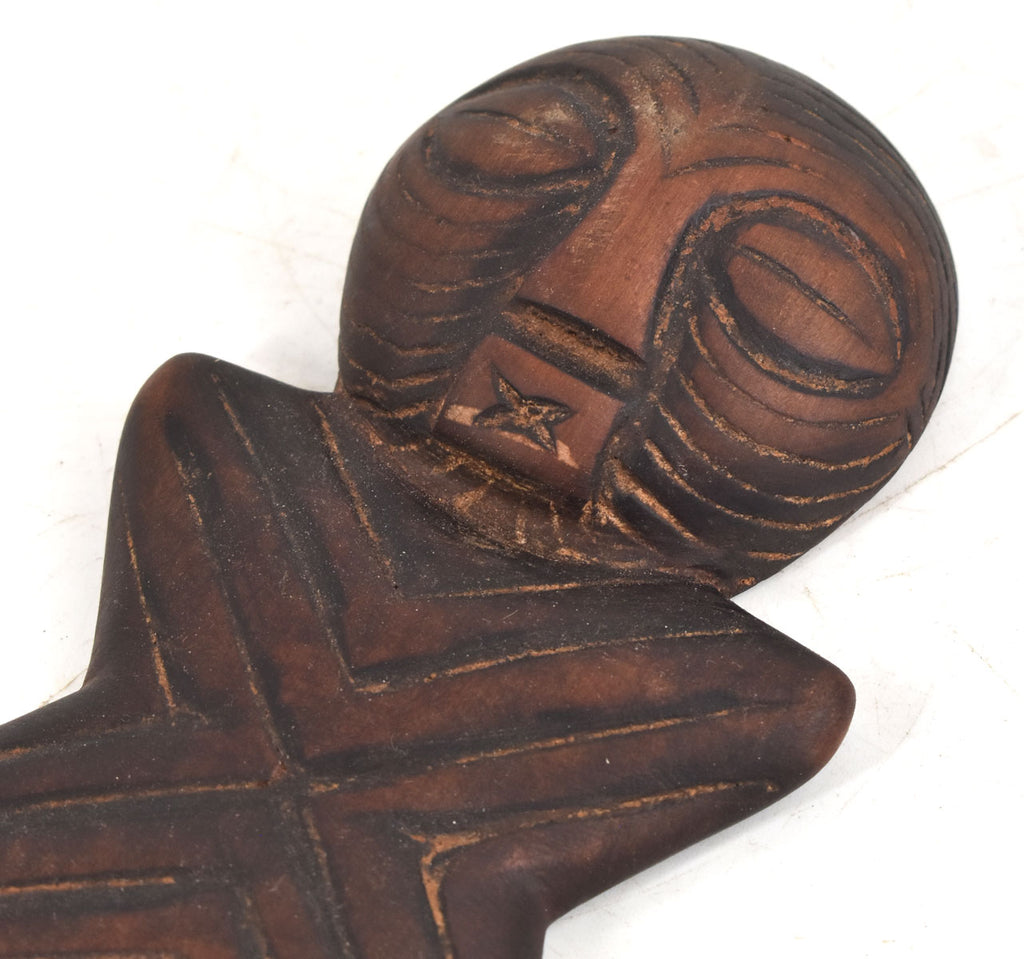 Songye Kifwebe Figural Comb Congo