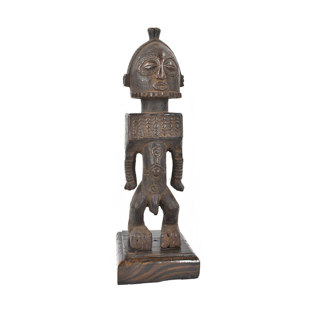 Kusu Standing Figure on Custom Base Congo