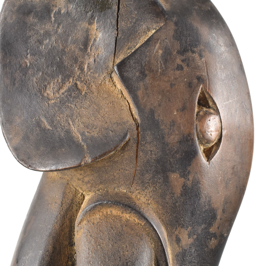 Gurunsi Elephant Wood Figure Burkina Faso