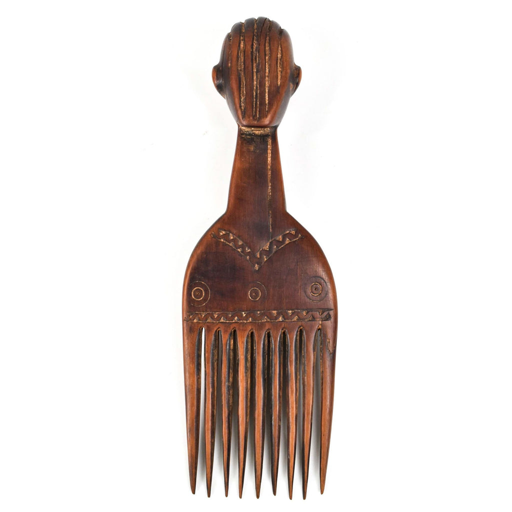 Zaramo Mwana Hiti Wood Comb Tanzania