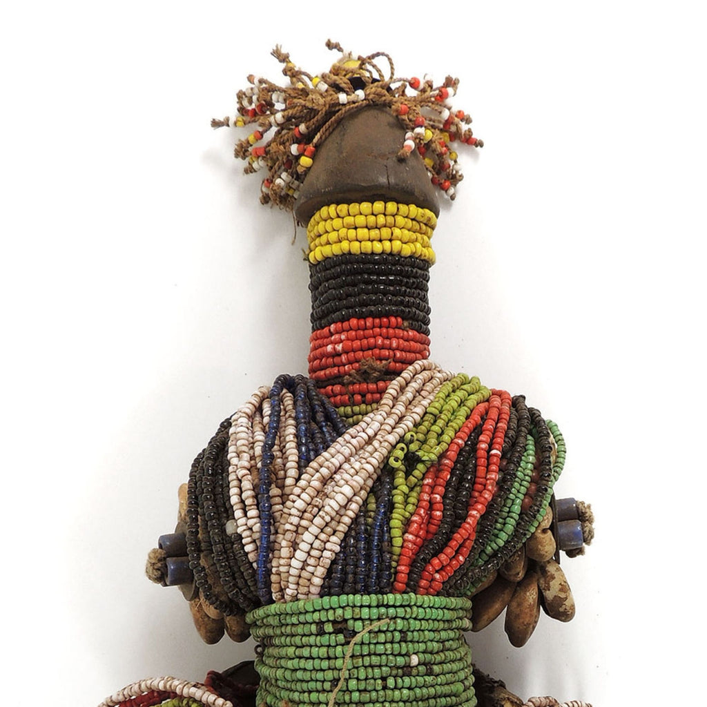 Fali Beaded Fertility Doll Cameroon