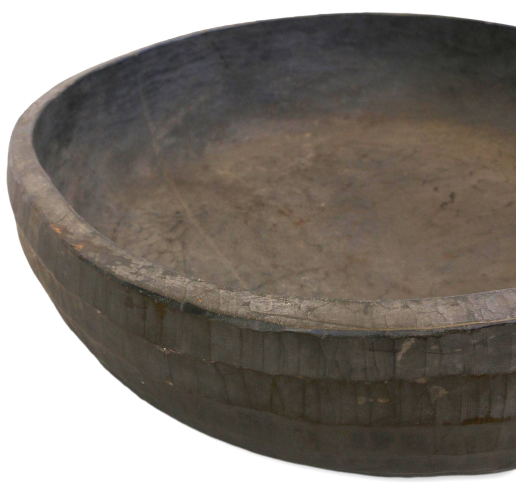 X-Large Lobi Wood Bowl Large Burkina Faso