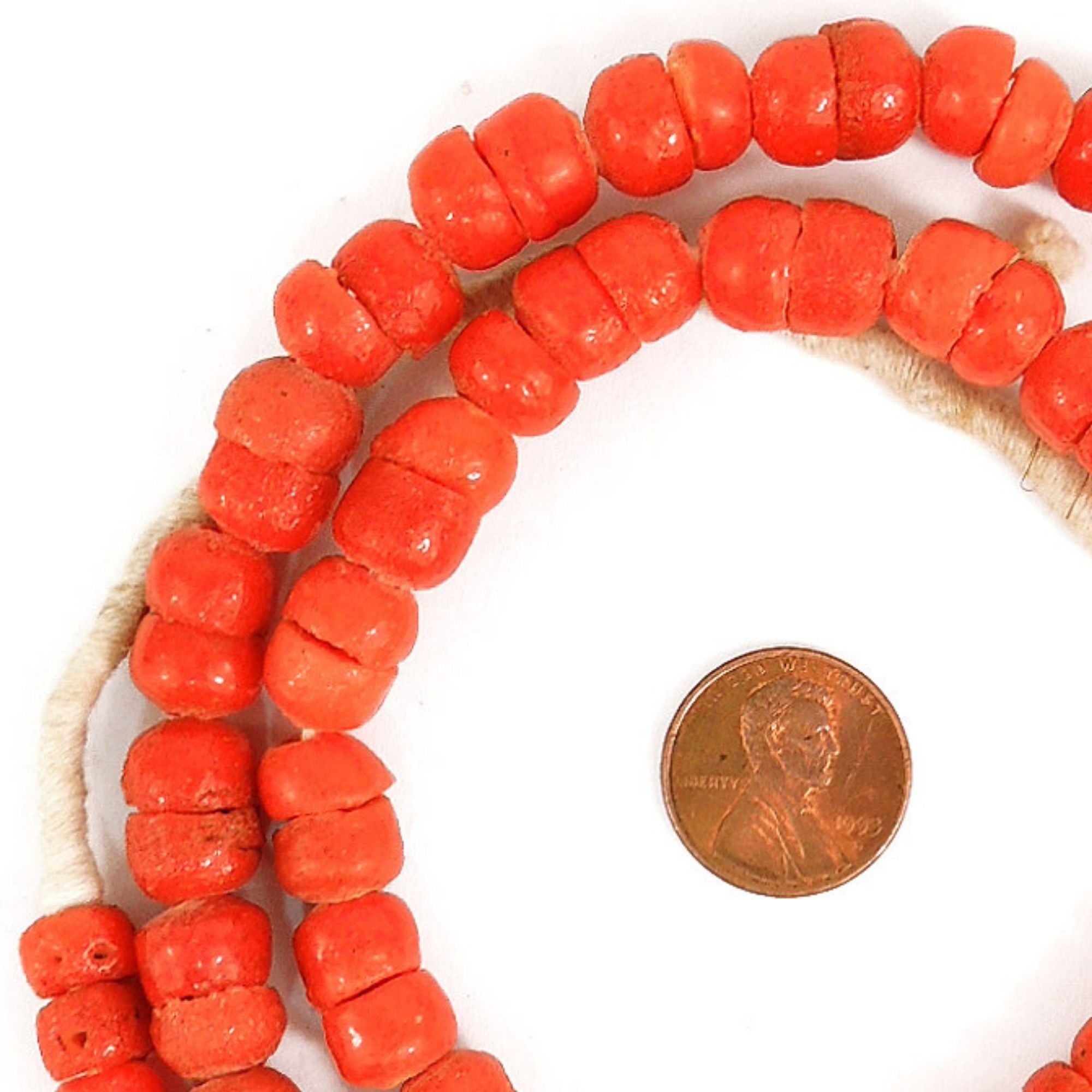 Yoruba Mock Coral Beads 27 Inch – Africa Direct