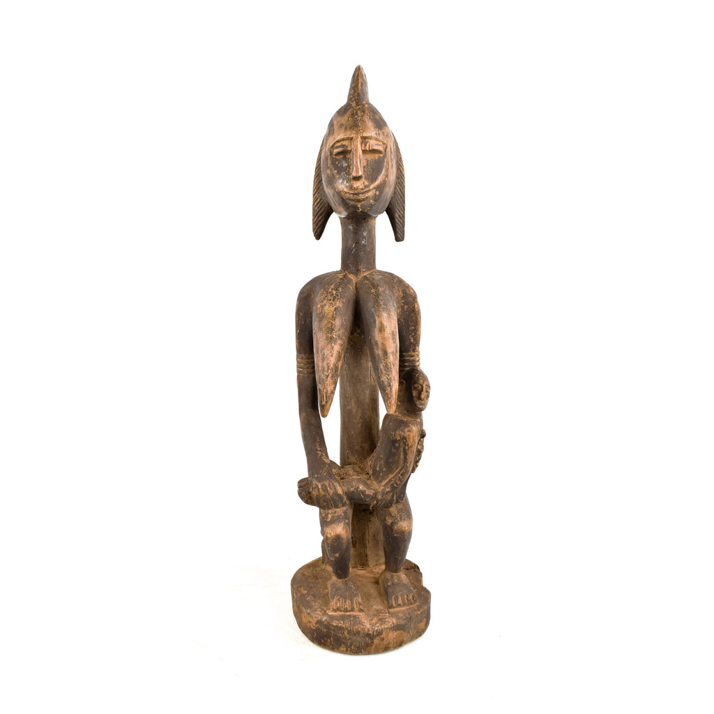 Bamana Gwandusu Seated Maternity Figure Mali