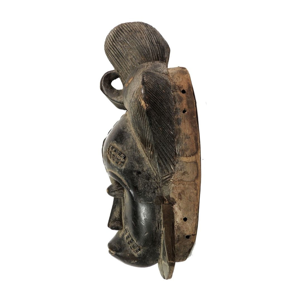 Baule Portrait Mask Kpan or Mblo Côte d'Ivoire