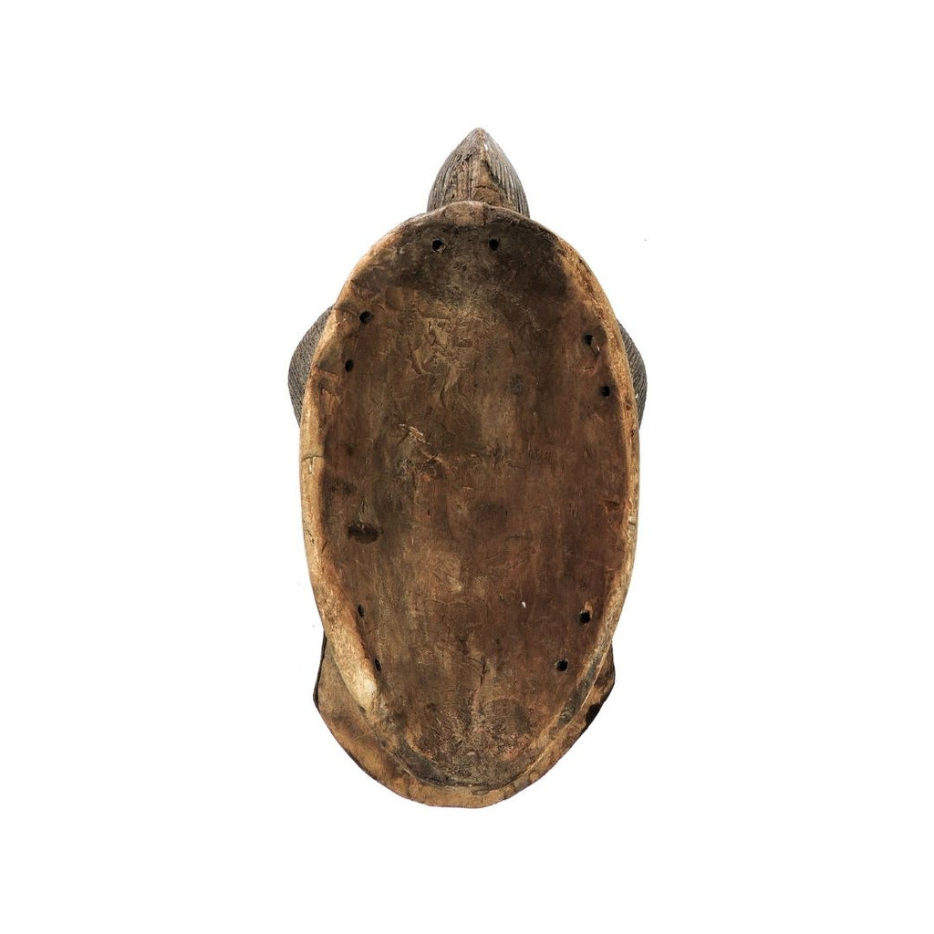 Baule Portrait Mask Kpan or Mblo Côte d'Ivoire