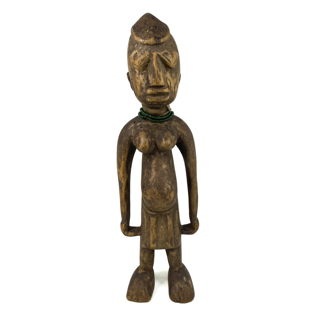 Yoruba Ibeji Female Miniature Figure 13.5 Inch Nigeria