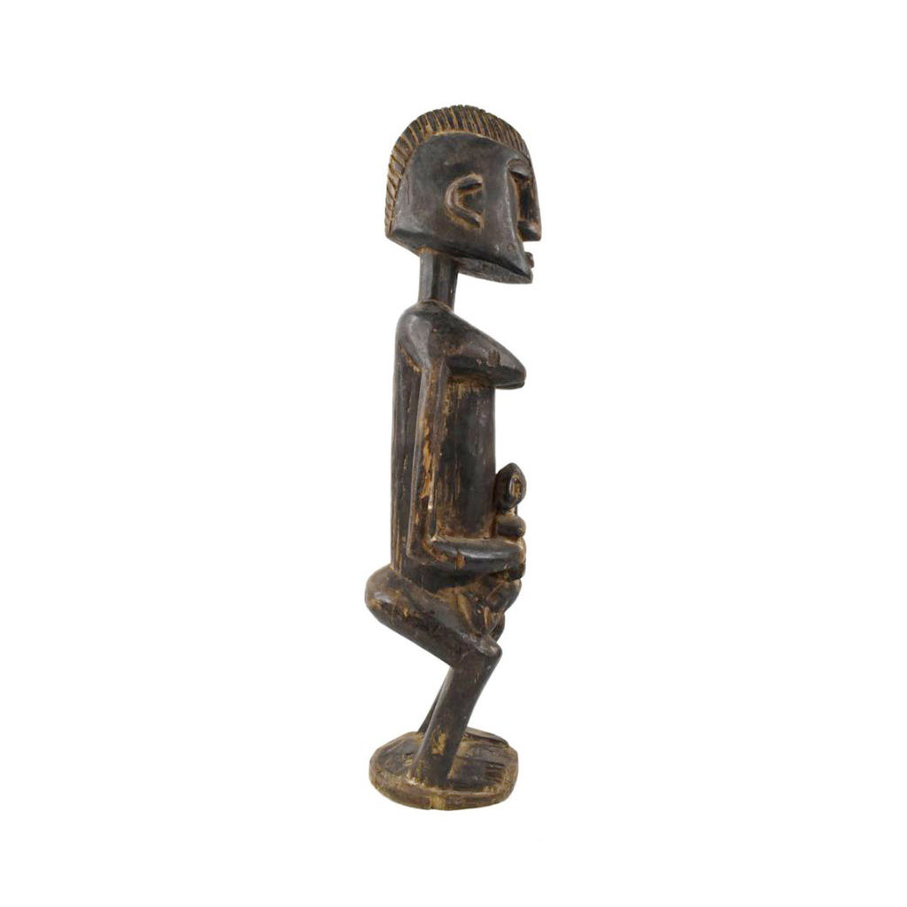 Bamana Jonyeleni Female Maternity Figure Mali