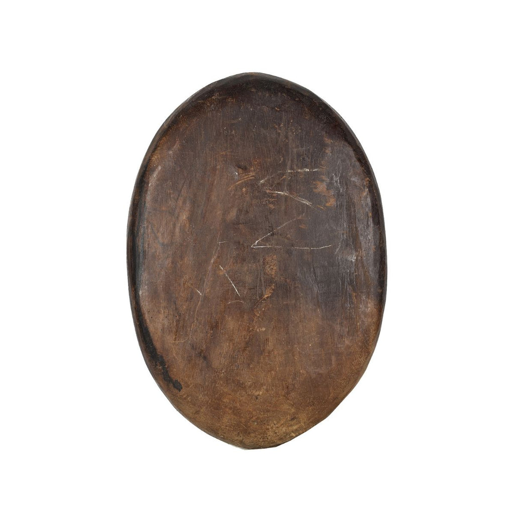 Songye Shield with Kifwebe Mask Icon Congo