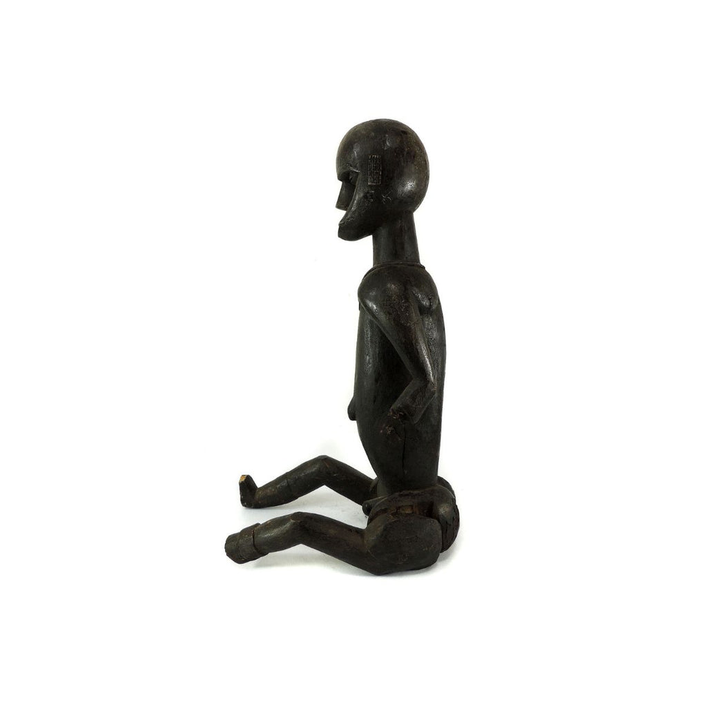 Kwele Male Marionette with Moveable Legs Gabon