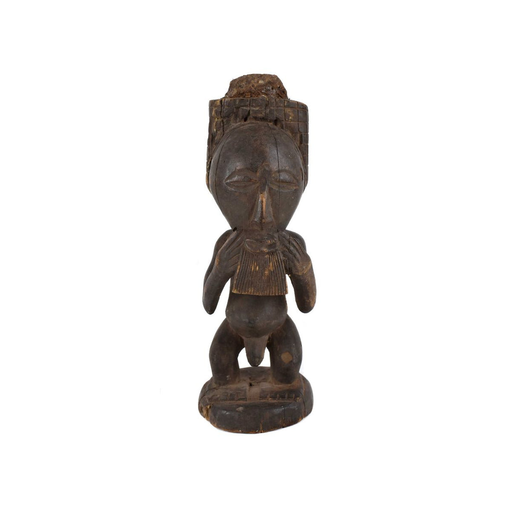 Hemba Standing Male Figure on Custom Base Congo
