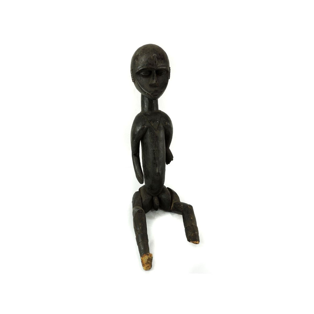 Kwele Male Marionette with Moveable Legs Gabon