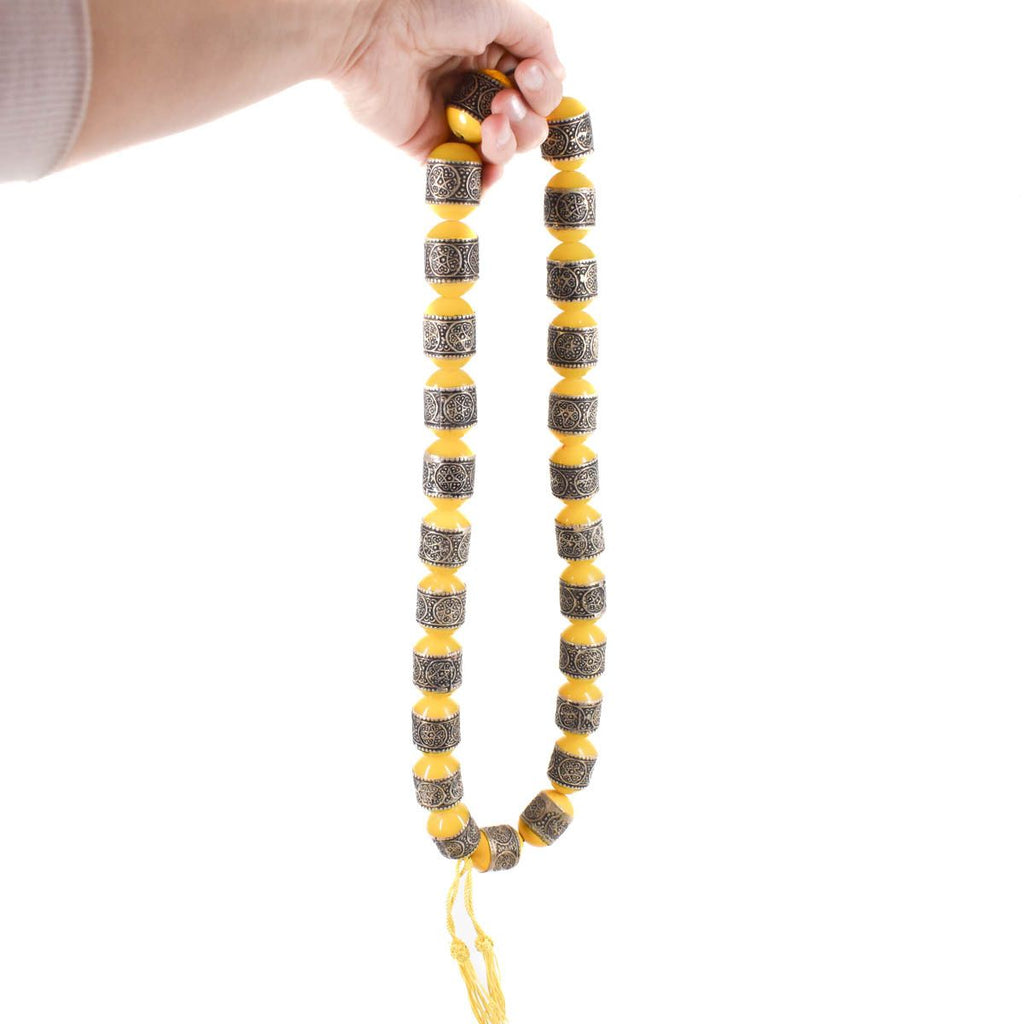 African Necklace Yellow