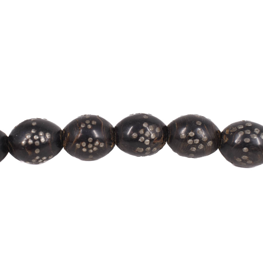 Inlaid Metal Beads