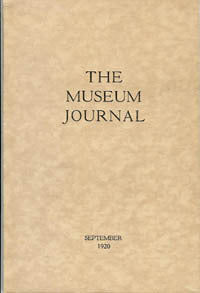 The Museum Journal September 1920