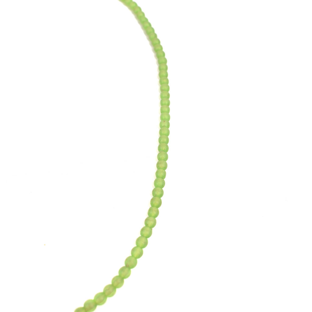 Translucent Green Beads