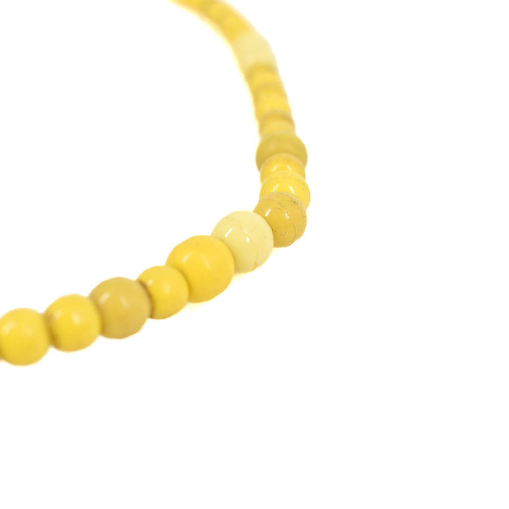 Yellow Glass Beads