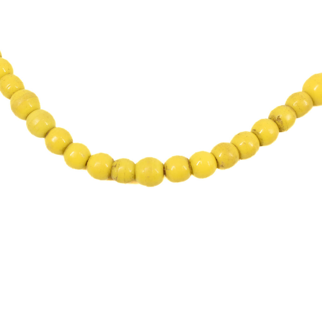 Round Yellow Beads