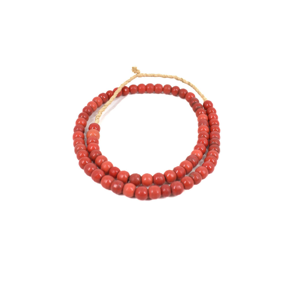 Red Prosser Beads Wide